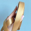 Лента атлас Ding Xin 2.5 см - #0694(1030) Golden Glow